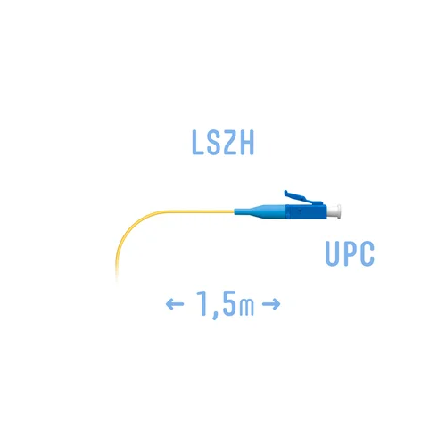 Пигтейл LC/UPC SM (0.9) 1,5 m Пигтейл LC/UPC SM (0.9) 1,5 m